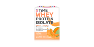 อาหารเสริม เวย์โปรตีนไอโซเลท รสเมล่อน (U-TIME Brand)